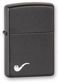 Зажигалка ZIPPO PL Black Matte, латунь с порошковым покрытием, черный, матовая, 36х56х12 мм - Зажигалки - цена и заказ в Москве и Санкт-Петербурге, интернет-магазин ZaUglom