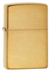 Зажигалка ZIPPO Armor™, латунь с покрытием Brushed Brass, золотой, матовая, 36х56х12 мм - Зажигалки - цена и заказ в Москве и Санкт-Петербурге, интернет-магазин ZaUglom